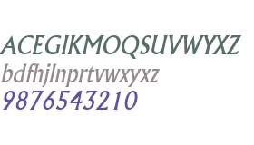 Flair Condensed Italic