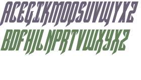 Hawkmoon Condensed Italic
