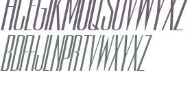 Slim Jim-Extended Italic