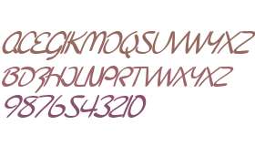 SF Burlington Script SC Bold Italic V2 V1