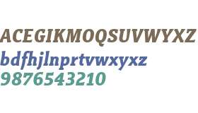 Titla Brus Cond W03 Bold Italic