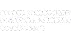 Murals Tribe Letter Extrude Outline