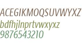 Bartholeme Sans W01 Italic