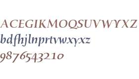 Humana Serif ITC Std Medium Italic