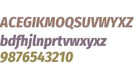 Fira Sans Condensed ExtraBold Italic