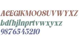 Avone Series Italic