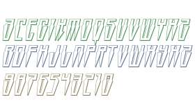 Swordtooth 3D Italic