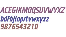 Unicod Sans W01 Cond Bold It