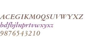 American Garamond Bold Italic BT V2