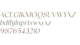 Silk Sans Display TRIAL Light Oblique