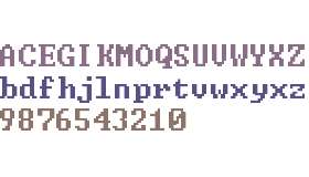DOS System Font