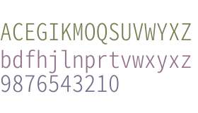 Gen Shin Gothic Monospace Light