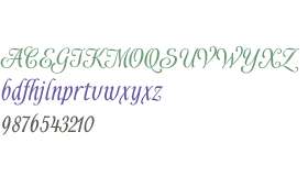 Alys Script Bold plus Regular plus