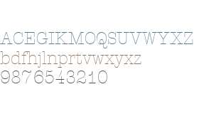 Suomi Slab Serif W01 Thin