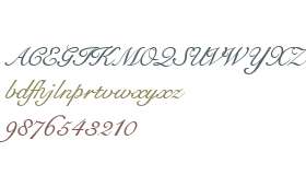 Signet Roundhand Italic