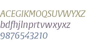 Alverata W01 Light Italic