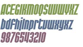 SF Port McKenzie Extended Bold Italic V1 V1