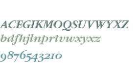 Garamond Handtooled ITC Italic OS
