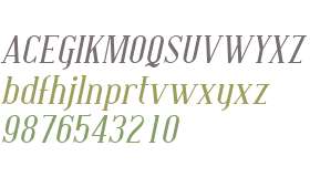 SF Covington Italic