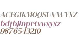 Bedicta Hosta Italic