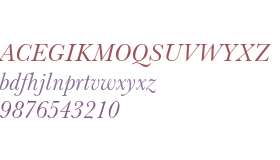 Baskerville No.2 Italic