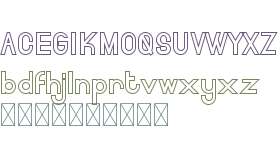 Fairry E Demo Serif Outline