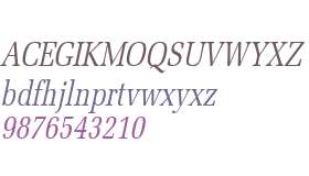 Bid Roman Thin Italic