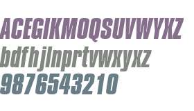 Compacta W01 Bold Italic