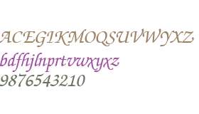 Zapf Chancery Medium Italic BT