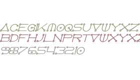 AngloCelestial Bold Italic