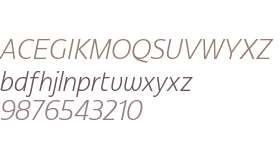 Redonda Condensed Test Light Italic