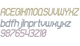 UNDAHorizontal Fine Italic W00