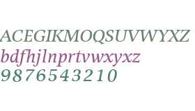 Alinea Serif W03 Italic