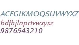 Linex Sans W01 Light Italic