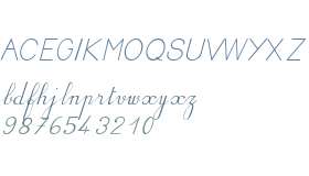 BV Cursive Ital Italic