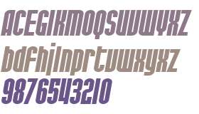 SF Port McKenzie Extended Bold Italic V1 V2