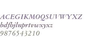 American Garamond Bold Italic BT V1
