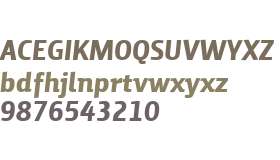 Yalta Sans W01 XBold Italic