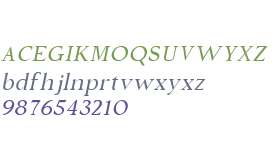 Silent Citadel Light Italic