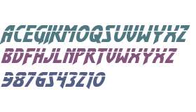 Flash Rogers Laser Italic