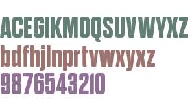 Dharma Gothic Rounded E ExBold