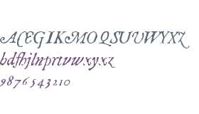 1592 GLC Garamond W00 Italic