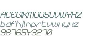 Sylar W00 ExtraBold Italic