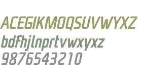 Unicod Sans W01 Cond Medium It