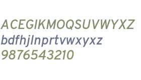 Overpass SemiBold Italic