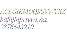 Kepler Std Light Semicondensed Italic