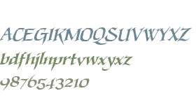 Quahog BB W00 Bold Italic