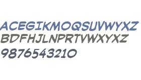 SilverAge UC BB Bold Italic
