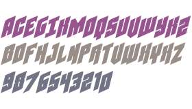 Galaxy Force Expanded Italic