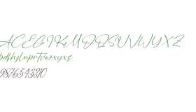 Aesthetic Lettering Italic